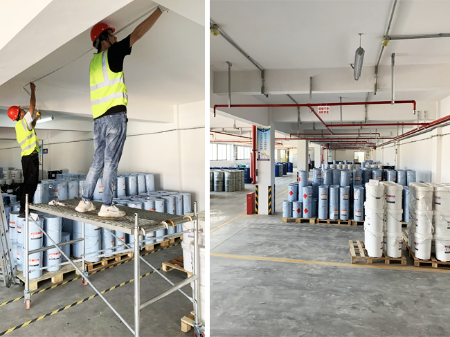 ?；穫}(cāng)庫(kù)自動(dòng)滅火系統(tǒng)管道施工圖