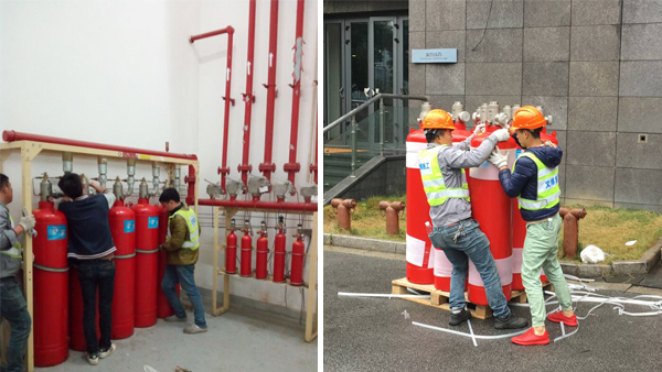 七氟丙烷氣瓶檢測(cè)充裝