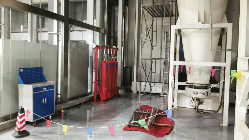 噴涂房二氧化碳?xì)怏w滅火系統(tǒng)