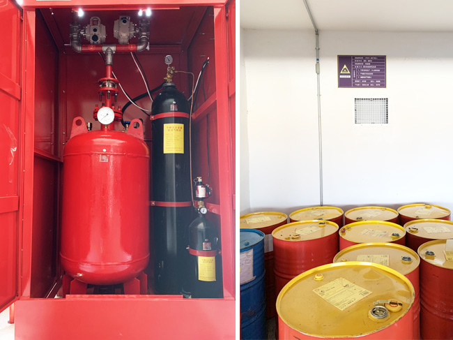 ?；穫}(cāng)庫(kù)自動(dòng)滅火系統(tǒng)裝置安裝