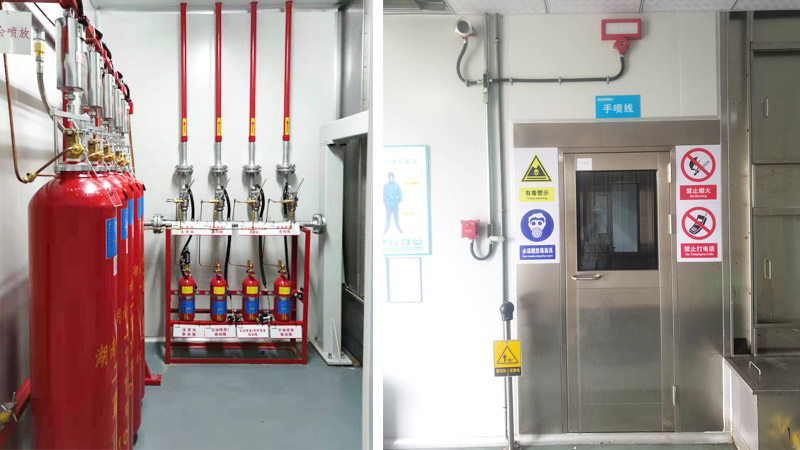 汽車(chē)涂裝車(chē)間消防氣體滅火系統(tǒng)