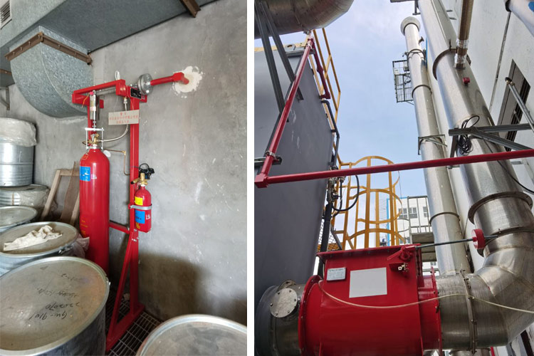 除塵器氣體滅火系統(tǒng)