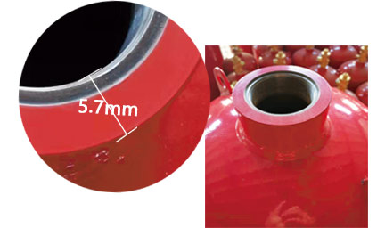 探火管式滅火裝置氣瓶