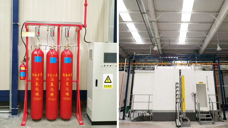 噴涂房二氧化碳滅火系統(tǒng)